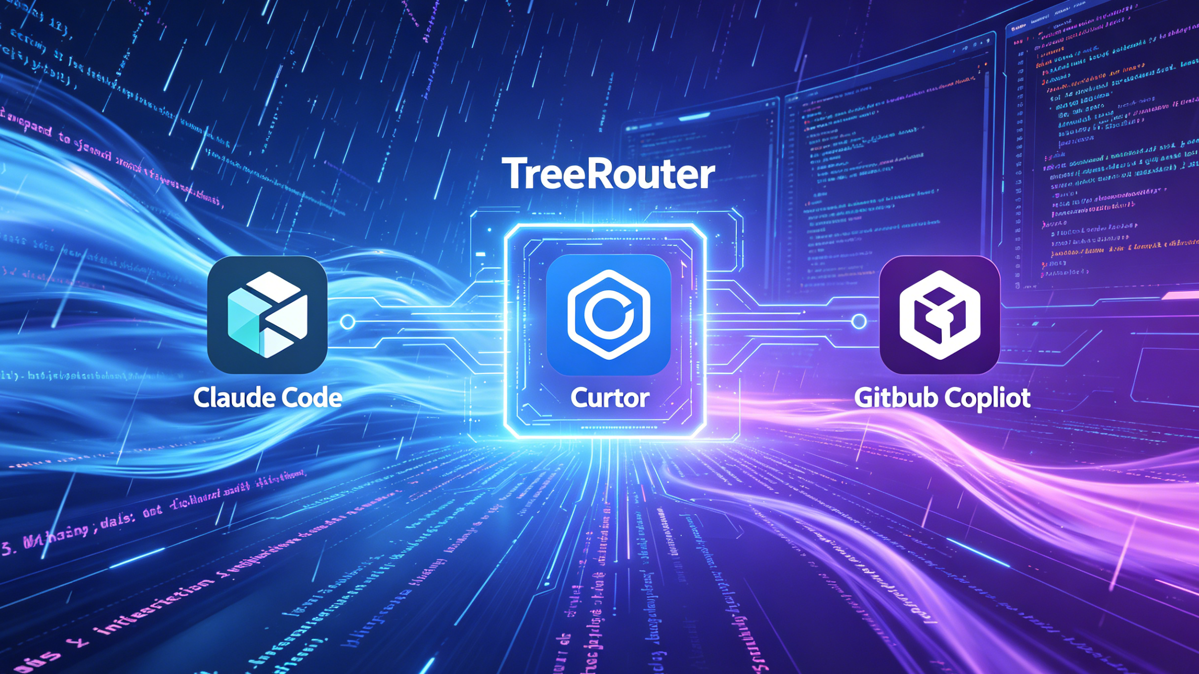 2026 AI 编码工具终极整合：TreeRouter 打通 Claude Code、Cursor 与 Copilot 的能力壁垒