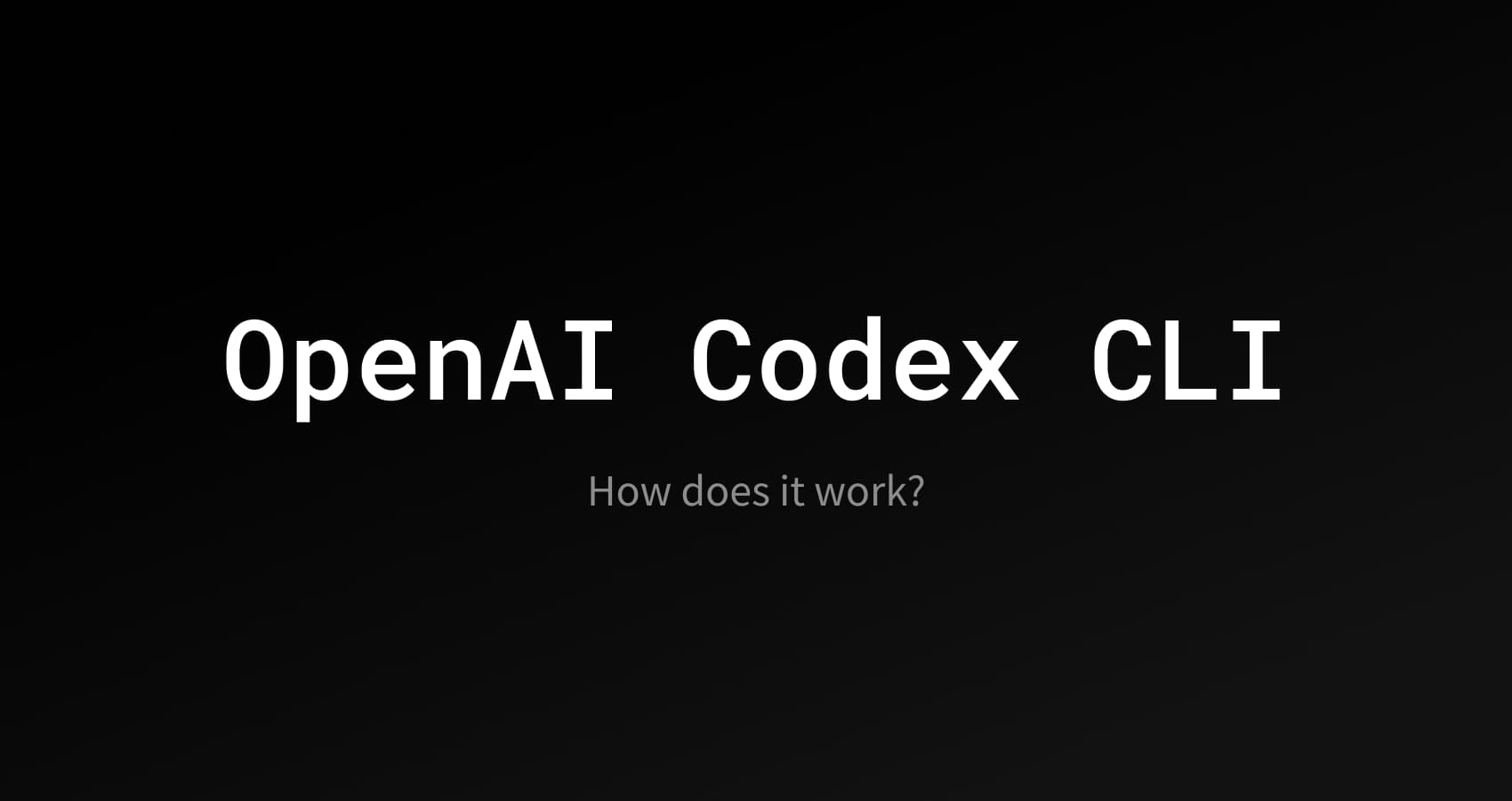 Codex CLI Troubleshooting: 4 Commands Every Developer Needs