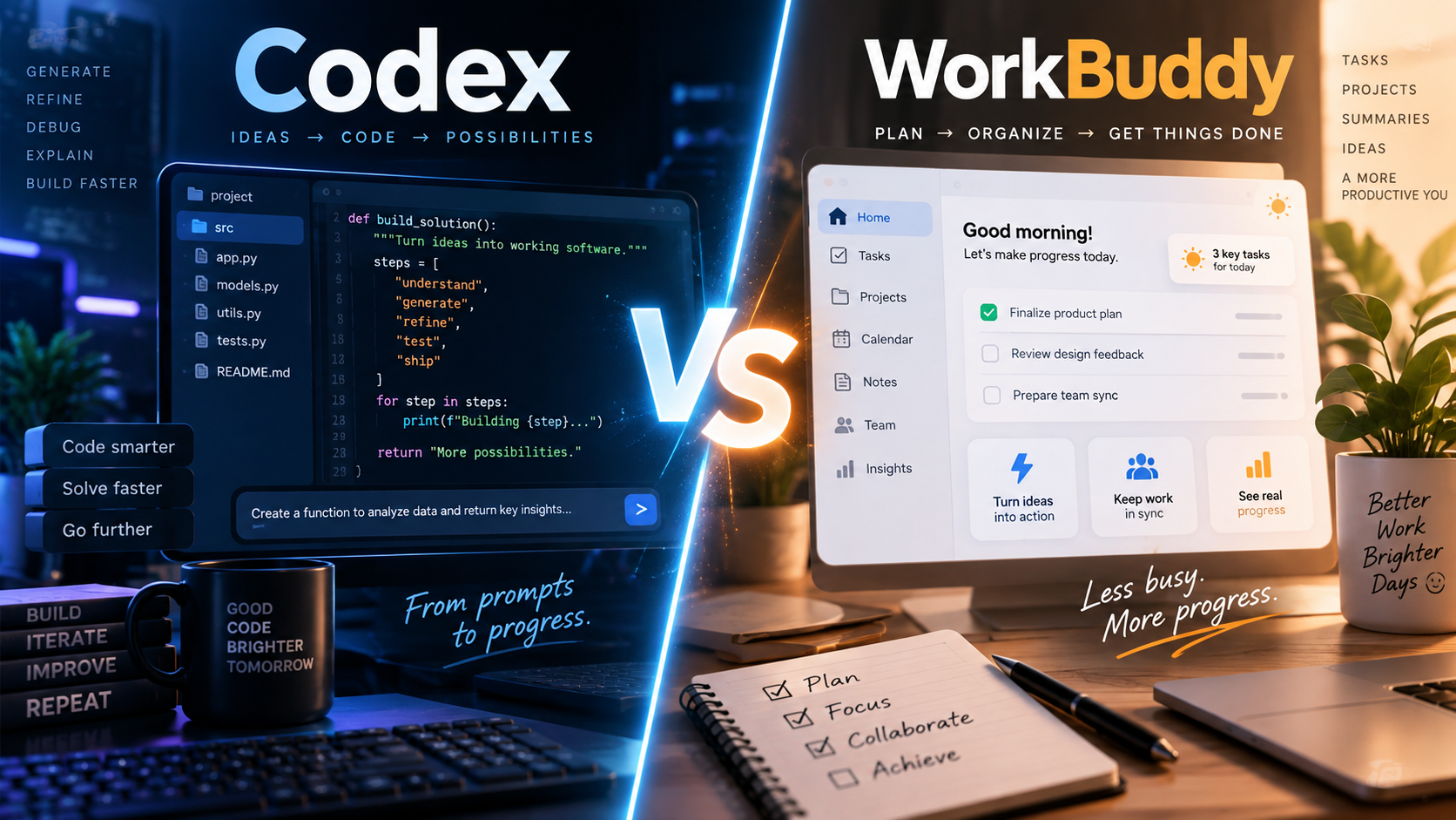 Codex vs WorkBuddy: Which AI Tool Fits Developers?